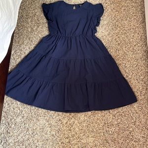 Navy dress from shein